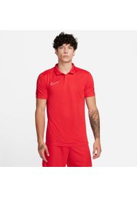 Koszulka sportowa męska Nike Drifit Academy. Typ kołnierza: polo. Kolor: czerwony, wielokolorowy #1
