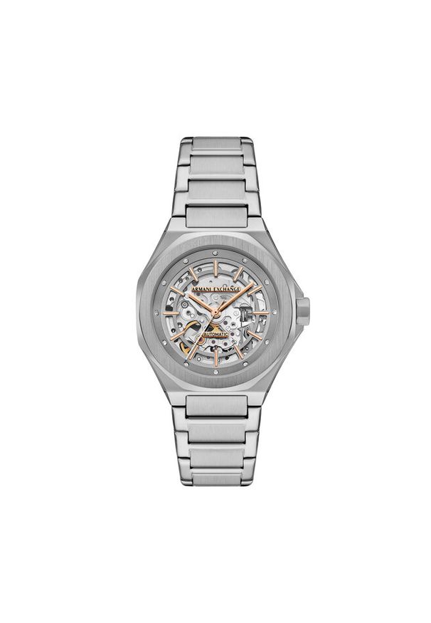 Zegarek Armani Exchange. Kolor: srebrny