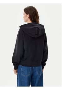 Tommy Jeans Bluza Script Logo DW0DW20303 Czarny Boxy Fit. Kolor: czarny. Materiał: bawełna #2