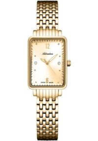 Zegarek damski Adriatica A3829.1171Q CYRKONIE złoty. Kolor: złoty #1