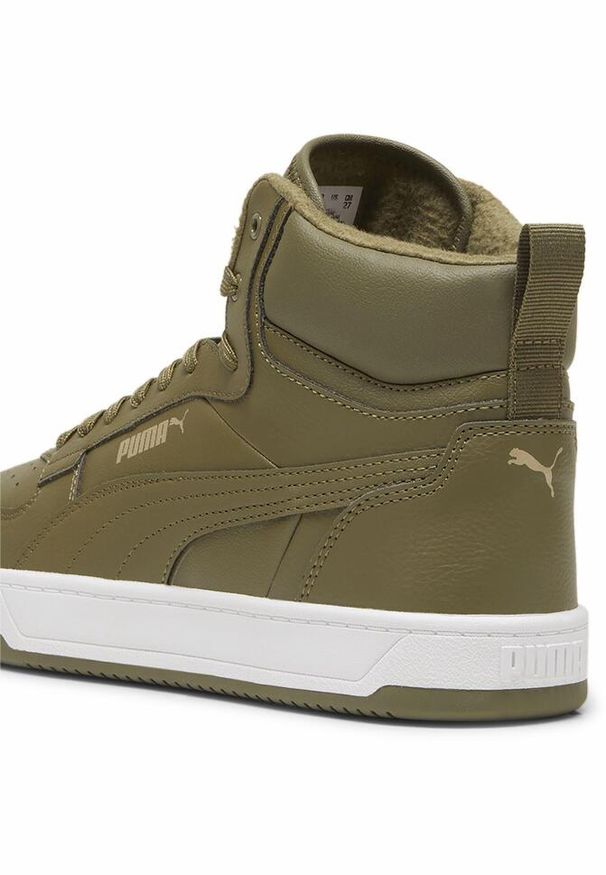 Puma - Sneakersy Unisex Caven 2.0 Mid WTR PUMA. Kolor: zielony, wielokolorowy, żółty. Sezon: zima