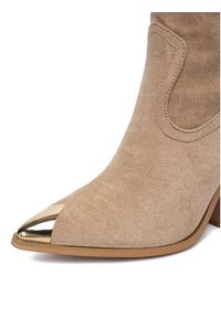 DeeZee Kowbojki 9352 Beżowy. Kolor: beżowy. Materiał: materiał #4