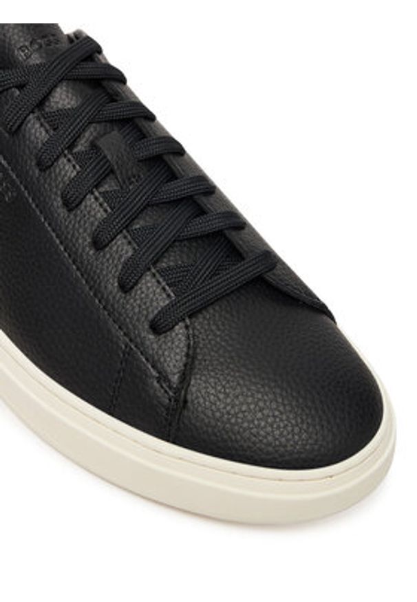 BOSS Sneakersy Kieran 50548716 Czarny. Kolor: czarny. Materiał: skóra