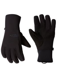 Rękawiczki The North Face Apex Etip 0A89R9JK31 - czarne. Kolor: czarny. Materiał: tkanina, materiał. Wzór: nadruk. Sezon: jesień, zima #1