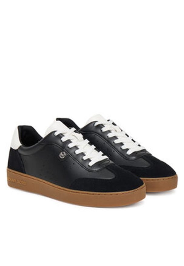 MICHAEL Michael Kors Sneakersy Scotty 43F4SCFS5L Czarny. Kolor: czarny. Materiał: skóra