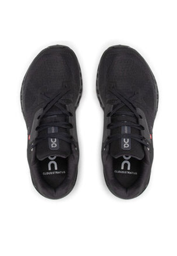 On Buty do biegania Cloudstratus 39.99211 Czarny. Kolor: czarny. Materiał: materiał