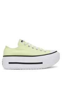 Trampki Converse. Kolor: żółty. Obcas: na platformie
