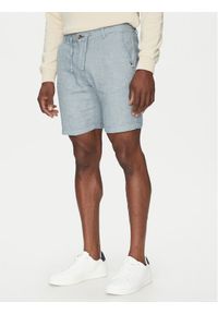 INDICODE Szorty materiałowe Inerwilo 70-815 Niebieski Slim Fit. Kolor: niebieski. Materiał: bawełna