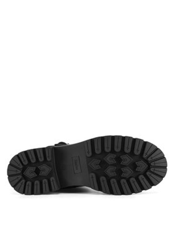 DeeZee Botki WS6111-27 Czarny. Kolor: czarny. Materiał: materiał