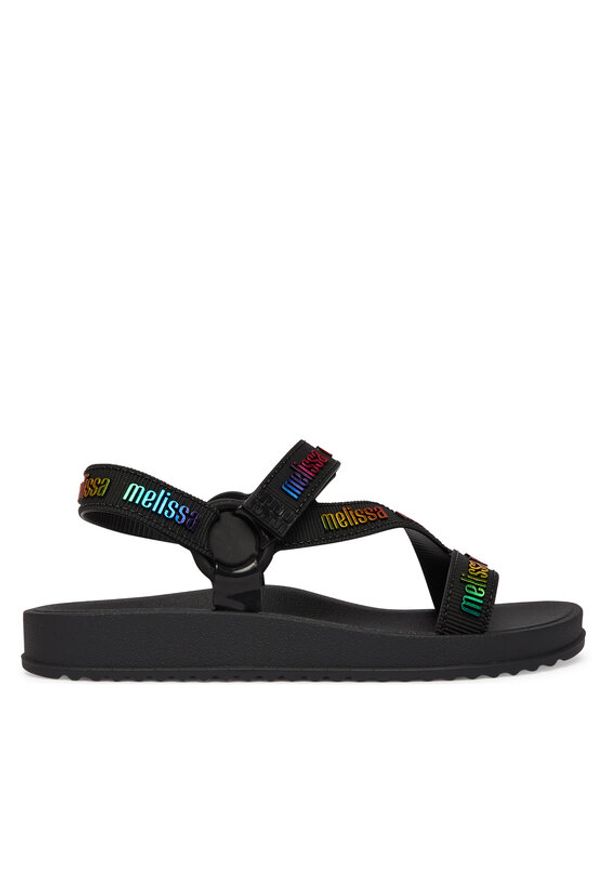 melissa - Melissa Sandały Stripes M Lover Ad 35963 Czarny. Kolor: czarny