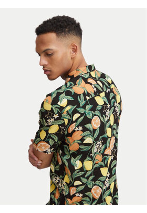 Blend Koszula 20717063 Kolorowy Regular Fit. Materiał: wiskoza. Wzór: kolorowy