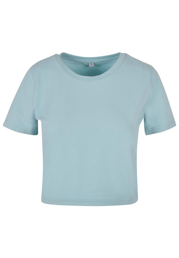 BUILD YOUR BRAND - Damska Crop Top. Kolor: niebieski