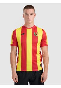 4f - 4F Koszulka klubowa domowa z sezonu 2025/26 męska 4F x Korona Kielce - multikolor 3XL. Okazja: do domu. Kolor: wielokolorowy. Materiał: włókno, dzianina. Długość: długie. Styl: klasyczny, sportowy