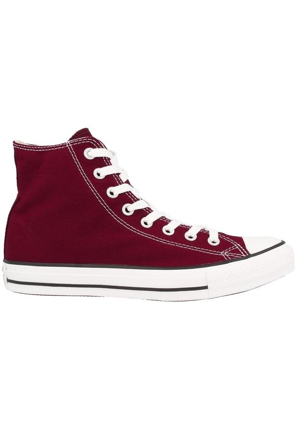 Buty sportowe Converse Chuck Taylor All Star Hi. Kolor: wielokolorowy, czerwony, brązowy. Materiał: materiał. Model: Converse All Star. Sport: skateboard