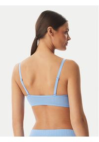 Calvin Klein Underwear Biustonosz top LV00QF8710 Niebieski. Kolor: niebieski. Materiał: bawełna #4