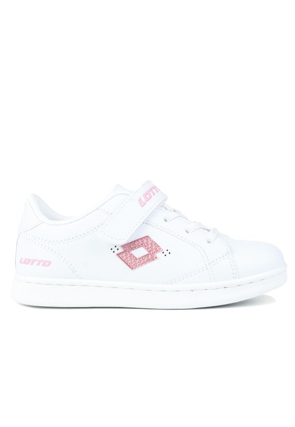 LOTTO - Buty dziecięce sportowe na rzep Lotto JAMBOL. Zapięcie: rzepy. Kolor: różowy, wielokolorowy, biały. Sport: turystyka piesza