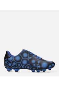 Casu - Niebieskie buty sportowe korki sznurowane casu 168. Kolor: czarny, wielokolorowy, niebieski #1