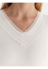 YSABEL MORA - Ysabel Mora Bielizna termoaktywna górna 70009 Biały Slim Fit. Kolor: biały. Materiał: syntetyk #3