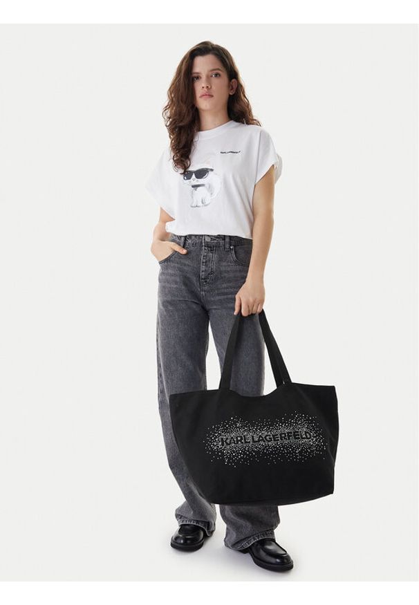 Karl Lagerfeld - KARL LAGERFELD Torebka B1W50087 Czarny. Kolor: czarny