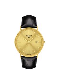 Zegarek Męski TISSOT Goldrun Sapphire 18k Gold T-GOLD T922.410.16.021.00. Rodzaj zegarka: analogowe. Materiał: skóra. Styl: klasyczny, elegancki #1