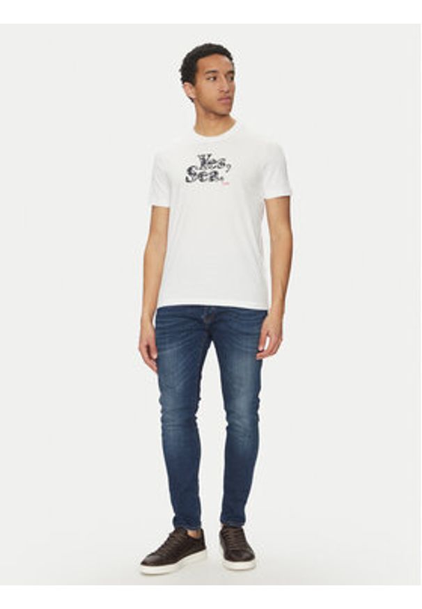 Liu Jo T-Shirt QA5190 J4924 Biały Regular Fit. Kolor: biały. Materiał: bawełna