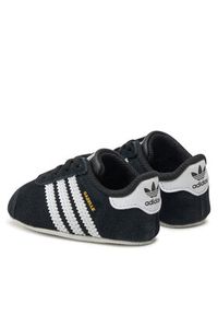 Adidas - adidas Sneakersy Gazelle Crib JI2046 Czarny. Kolor: czarny. Materiał: zamsz, skóra. Model: Adidas Gazelle #7