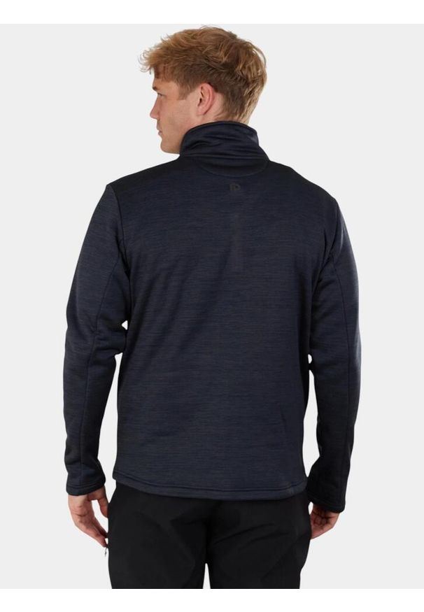 FUNDANGO - Sweter Męski Fundango Revolution. Kolor: czarny. Materiał: polar, materiał. Sport: turystyka piesza