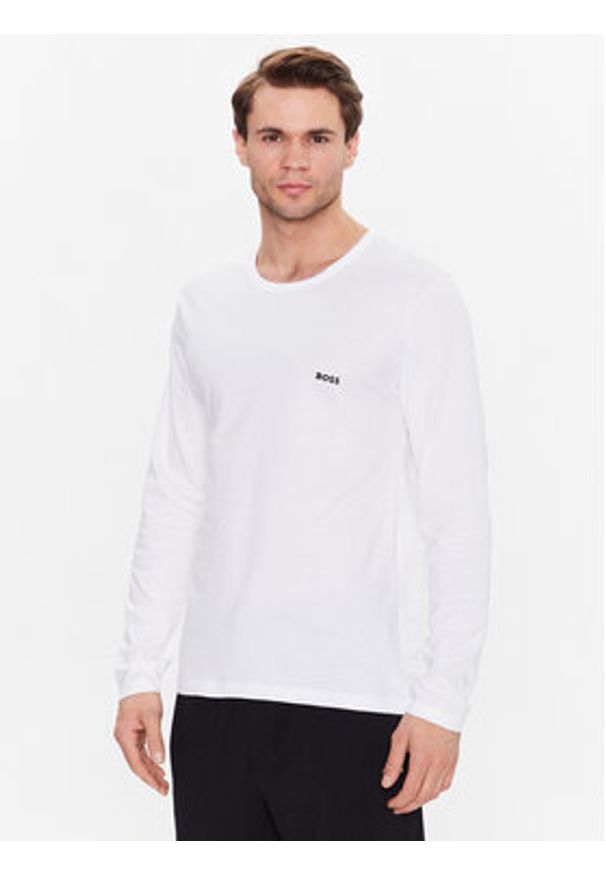 BOSS Komplet longsleeve 50492321 Kolorowy Regular Fit. Materiał: bawełna. Długość rękawa: długi rękaw. Wzór: kolorowy