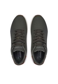 skechers - Skechers Sneakersy Uno - Suited On Air 183004 Zielony. Kolor: zielony. Materiał: skóra #5