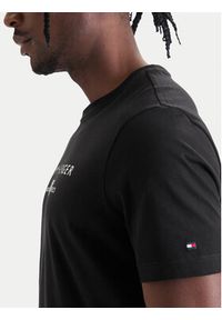 TOMMY HILFIGER - Tommy Hilfiger T-Shirt Brand Love MW0MW42365 Czarny Regular Fit. Kolor: czarny. Materiał: bawełna #2