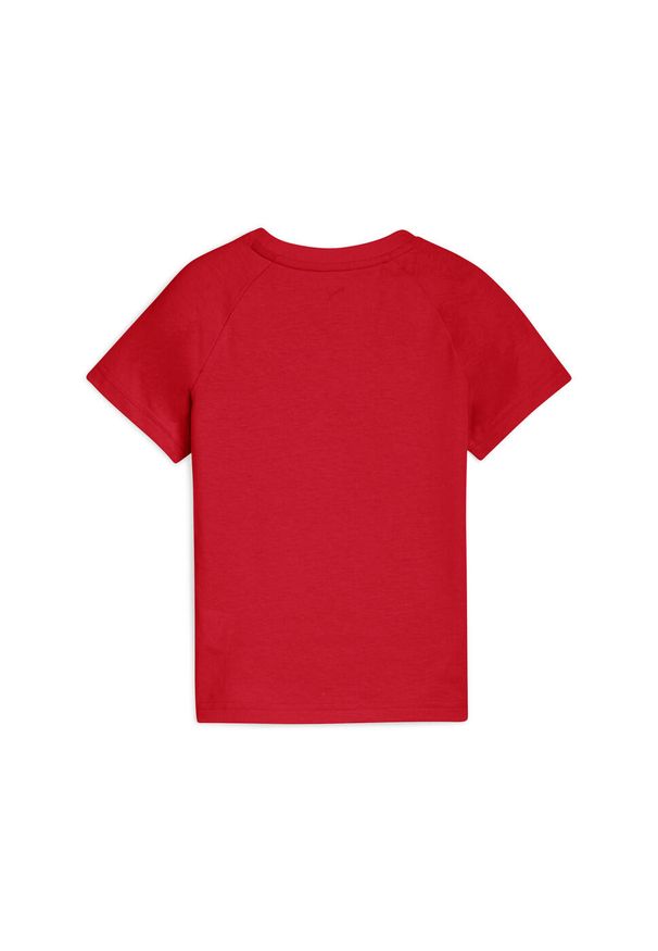 Puma - Dziecięca koszulka Little Runners PUMA For All Time Red. Kolor: czerwony. Sport: joga i pilates