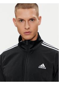 Adidas - adidas Dres Basic 3-Stripes IC6747 Czarny Regular Fit. Kolor: czarny. Materiał: syntetyk