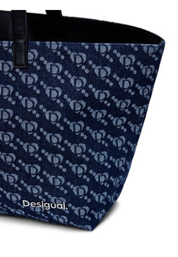Desigual Torebka Cahuil 24WAXA21 Granatowy. Kolor: niebieski