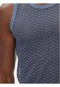 Emporio Armani Underwear Tank top EM000386 AF12035 FB186 Niebieski Slim Fit. Kolor: niebieski. Materiał: syntetyk #4