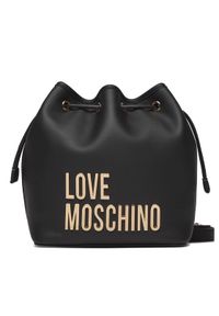 Love Moschino - LOVE MOSCHINO Torebka JC4189PP0HKD0000 Czarny. Kolor: czarny. Materiał: skórzane #1