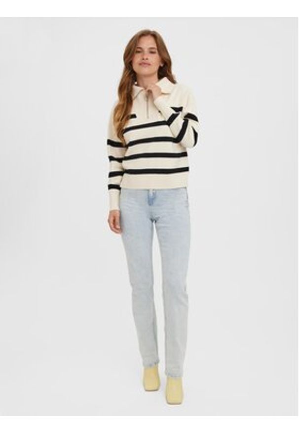 Vero Moda Sweter Saba 10269246 Kolorowy Relaxed Fit. Materiał: wiskoza. Wzór: kolorowy