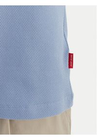 JOOP! Jeans Polo 15 JJJ-17Amare 30046012 Błękitny Modern Fit. Typ kołnierza: polo. Kolor: niebieski. Materiał: bawełna #3
