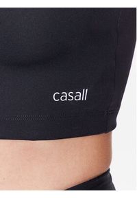 CASALL - Casall Top 22158 Czarny Slim Fit. Kolor: czarny. Materiał: syntetyk