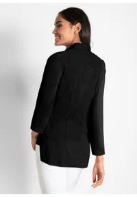 Bluzka oversize z ochroną przed promieniowaniem UV, długa bonprix czarny. Kolor: czarny. Długość: długie #2