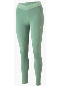 Legginsy Damskie Puma Ruches Contour Granietgroen M. Kolor: szary. Materiał: elastan, poliester. Sport: fitness