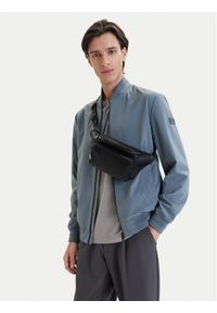 Calvin Klein Nerka Webbing Strap Waistbag LV04D3130G Czarny. Kolor: czarny. Materiał: skóra #1