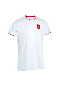 KIPSTA - Koszulka piłkarska Kipsta FF100 Polska 2024. Materiał: bawełna, materiał. Sport: piłka nożna