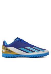 Adidas - adidas Buty do piłki nożnej X Crazyfast Messi Club Turf ID0726 Granatowy. Kolor: niebieski. Materiał: materiał