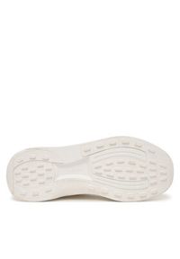 Calvin Klein Sneakersy Andrea - Chunky Ck Stripe Runner Trainers HM0HM02158 Biały. Kolor: biały. Materiał: materiał #2