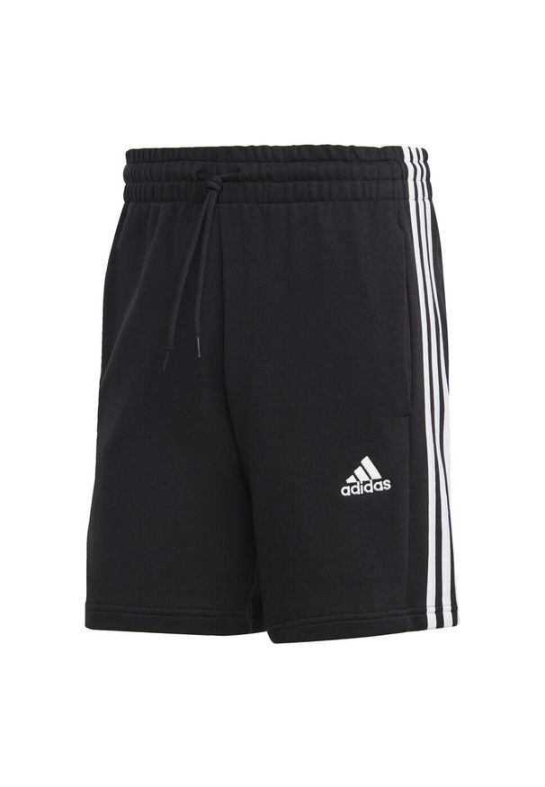 Adidas - Szorty męskie adidas Essentials French Terry 3-Stripes. Kolor: czarny. Sport: fitness