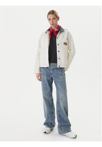 RVCA Kurtka jeansowa Lauryn Alvarez 23B151500 Écru Regular Fit. Materiał: bawełna #2