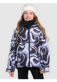 4f - 4F Kurtka narciarska membrana 5000 dziewczęca - multikolor 146 (10-11 lat). Kolor: wielokolorowy. Materiał: poliester, materiał. Sezon: lato #1