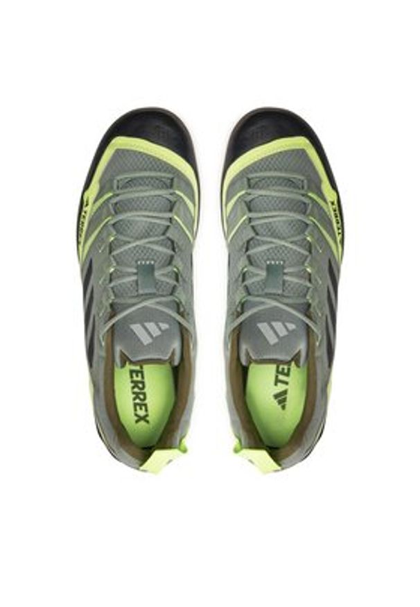 Adidas - adidas Trekkingi Terrex Swift Solo 2.0 Hiking IE8052 Zielony. Kolor: zielony. Materiał: skóra. Model: Adidas Terrex. Sport: turystyka piesza