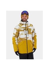 FUNDANGO - Kurtka Narciarska Męska Fundango Baily ECO Allmtn. Kolor: wielokolorowy, żółty. Sezon: zima. Sport: narciarstwo #1