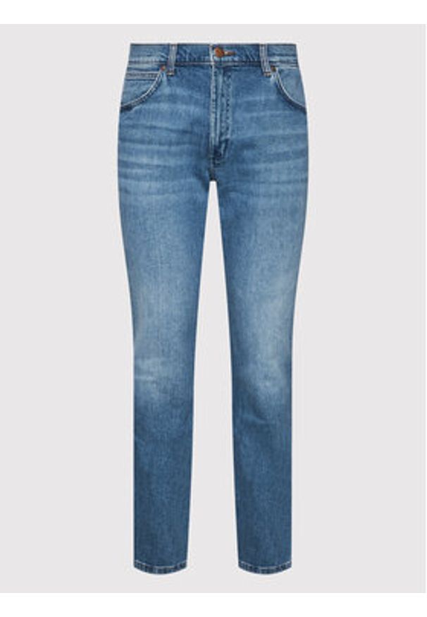 Wrangler Jeansy Greensboro W15QJX21Y 112322662 Niebieski Regular Fit. Kolor: niebieski